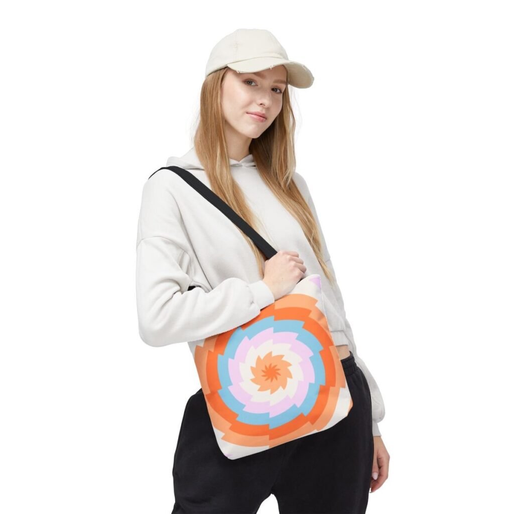 Cotton Gelato Vortex Tote Bag