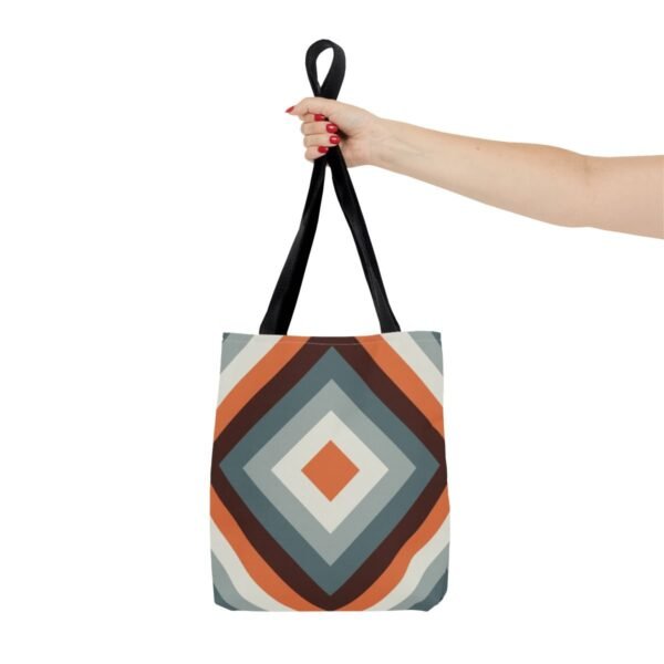 Dark Ember Diamond Tote Bag - Image 4