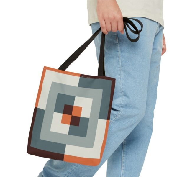 Dark Ember Labyrinth Tote Bag - Image 3