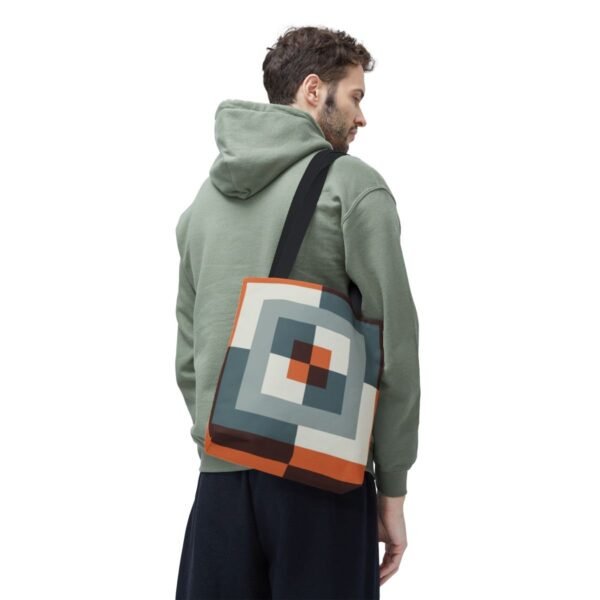 Dark Ember Labyrinth Tote Bag - Image 6