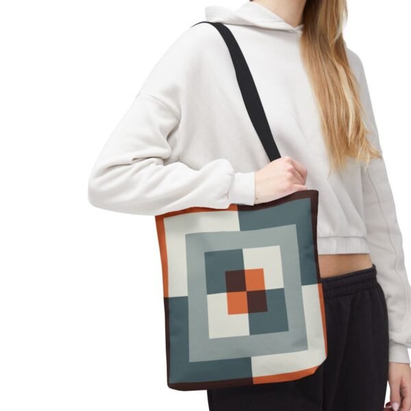 Dark Ember Labyrinth Tote Bag - Image 7