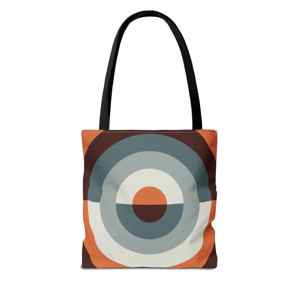 Dark Ember Orbit Tote Bag