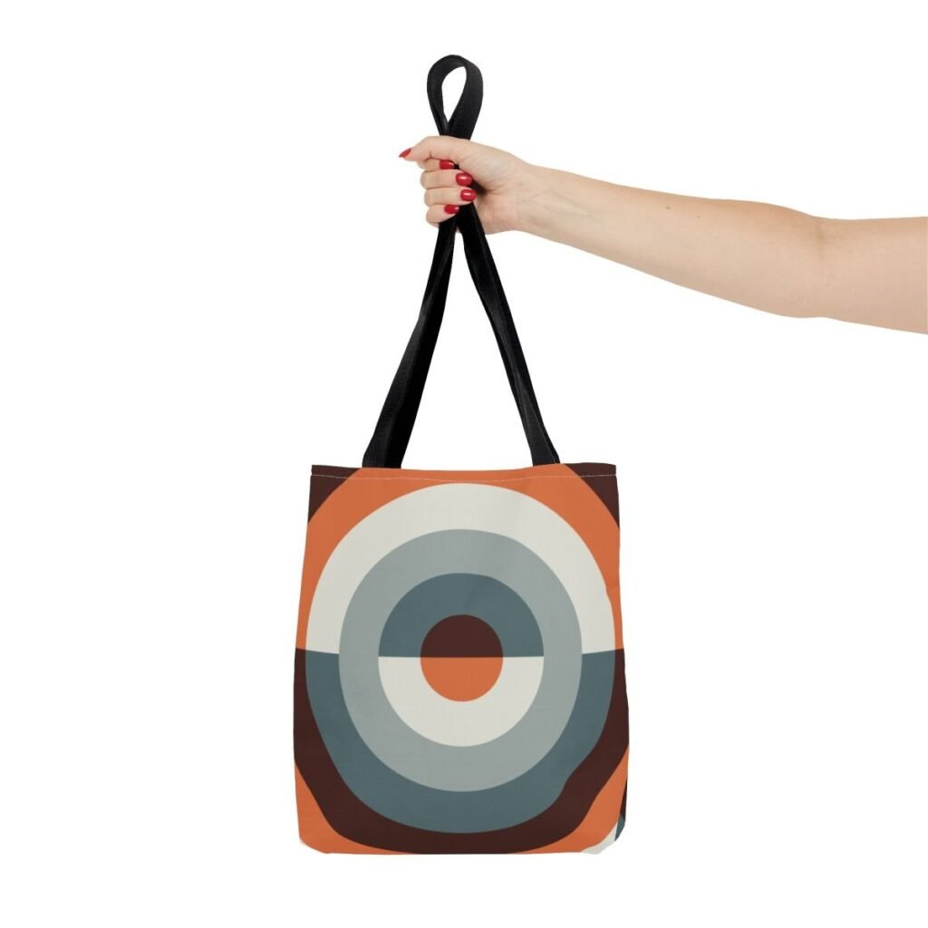 Dark Ember Orbit Tote Bag
