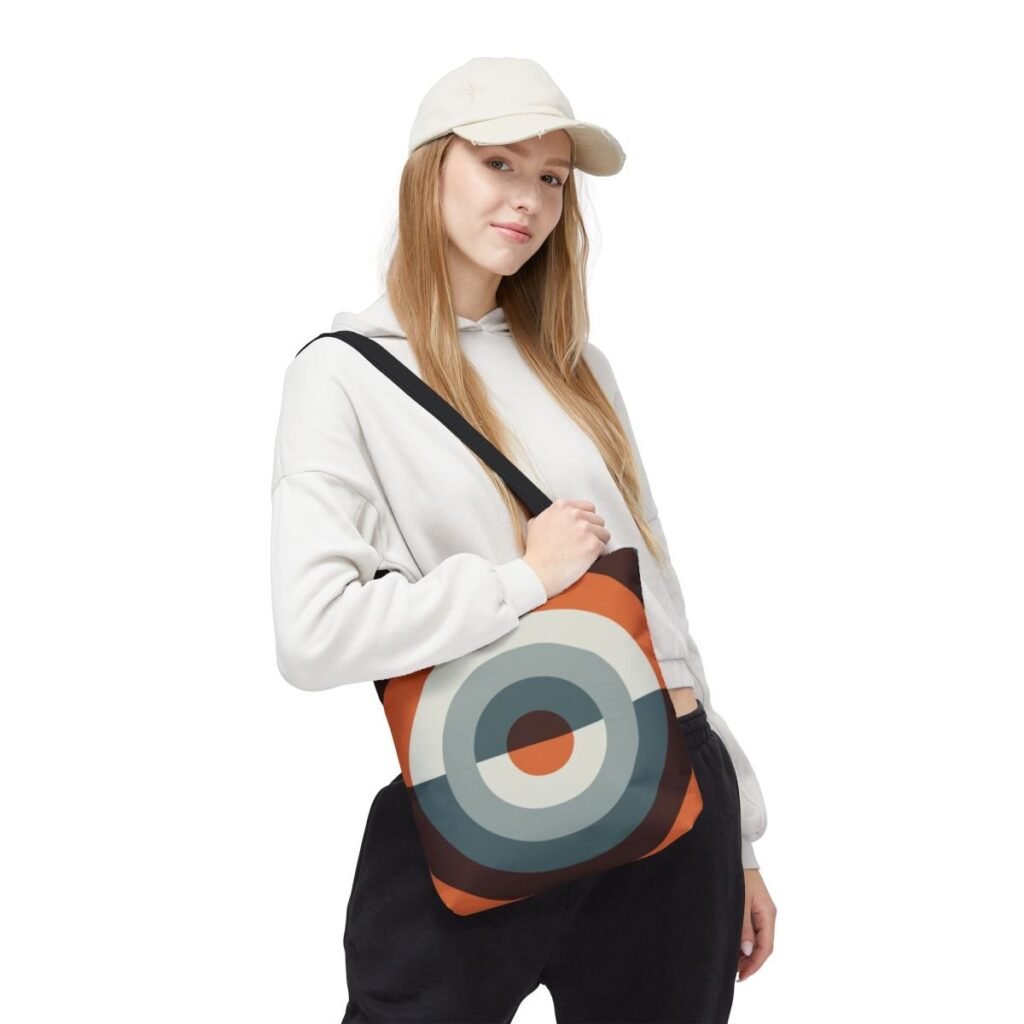 Dark Ember Orbit Tote Bag