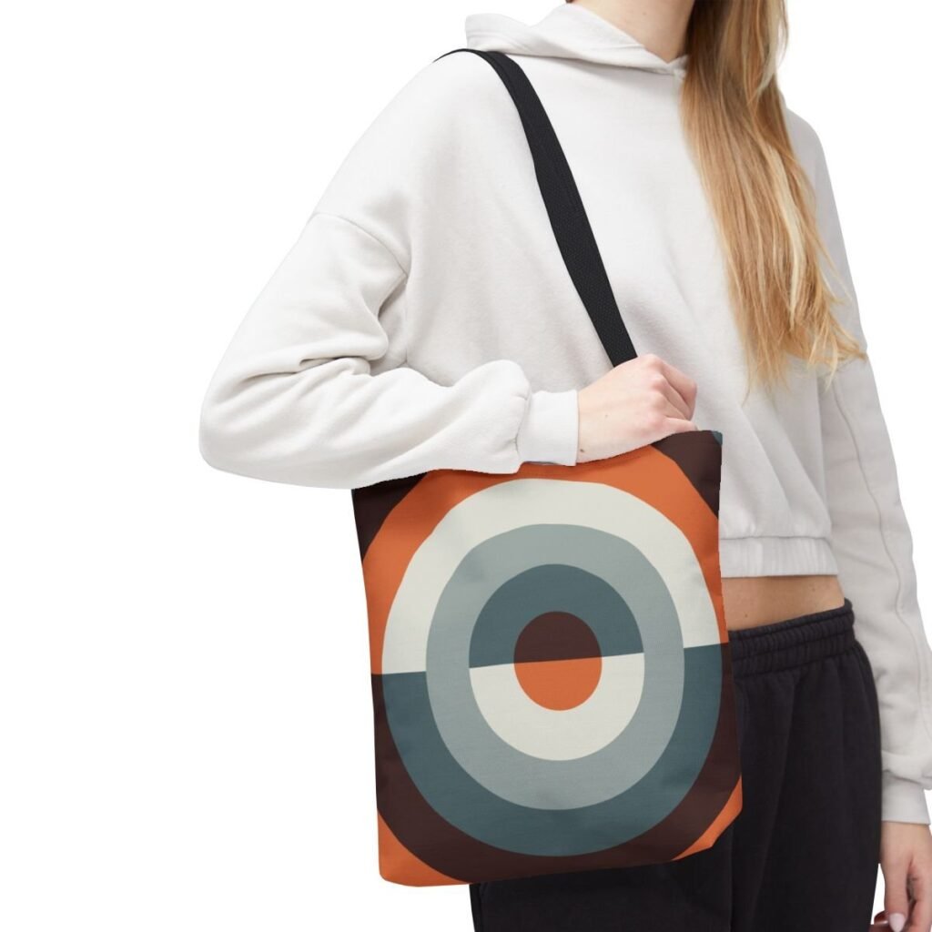 Dark Ember Orbit Tote Bag