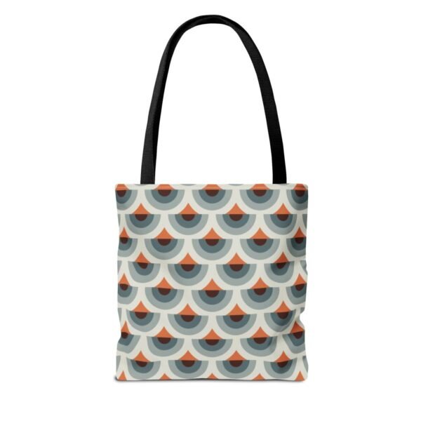 Dark Ember Peacock Tote Bag - Image 2