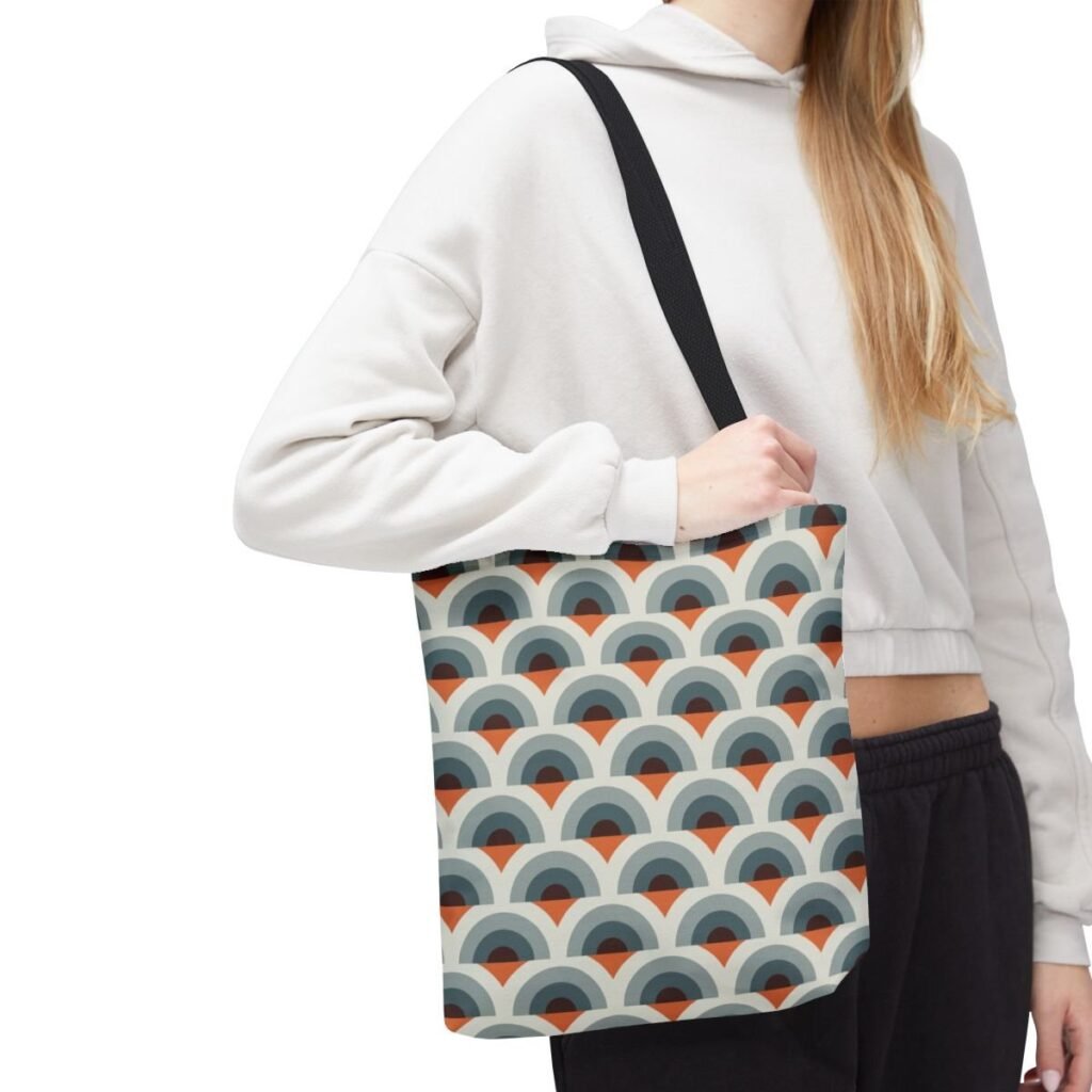 Dark Ember Peacock Tote Bag