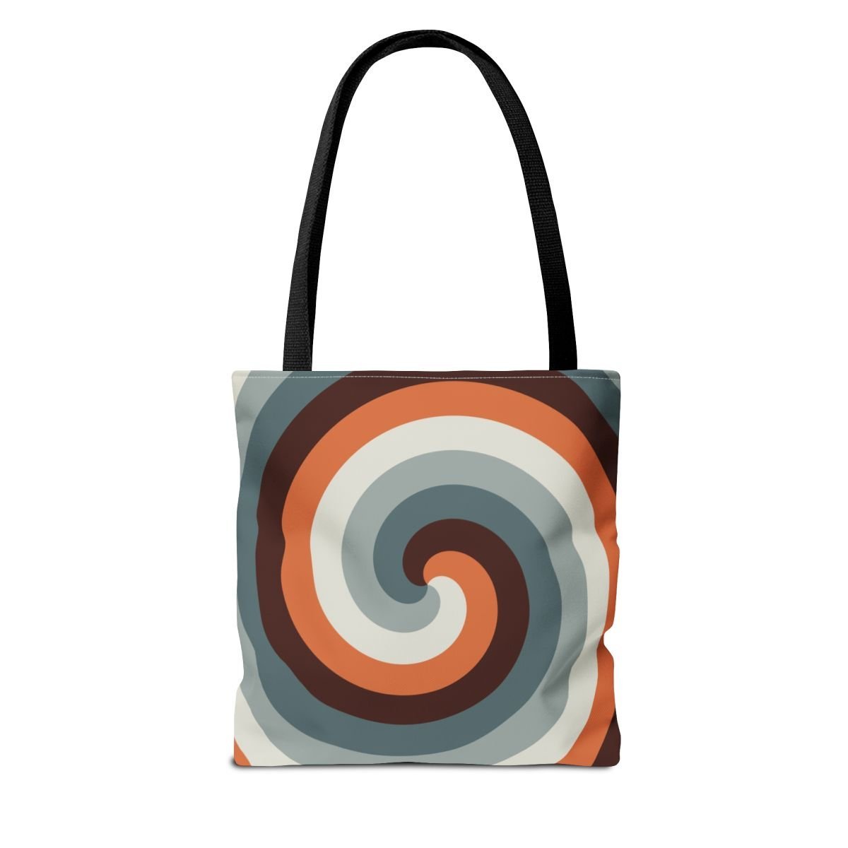Dark Ember Spiral Tote Bag - Image 2