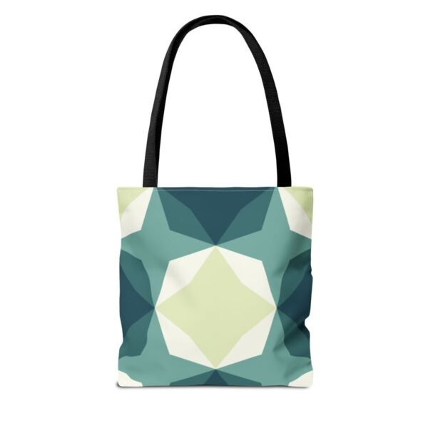 Deep Lake Diamond Motif Tote Bag - Image 2