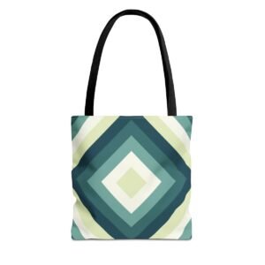 Deep Lake Diamond Tote Bag