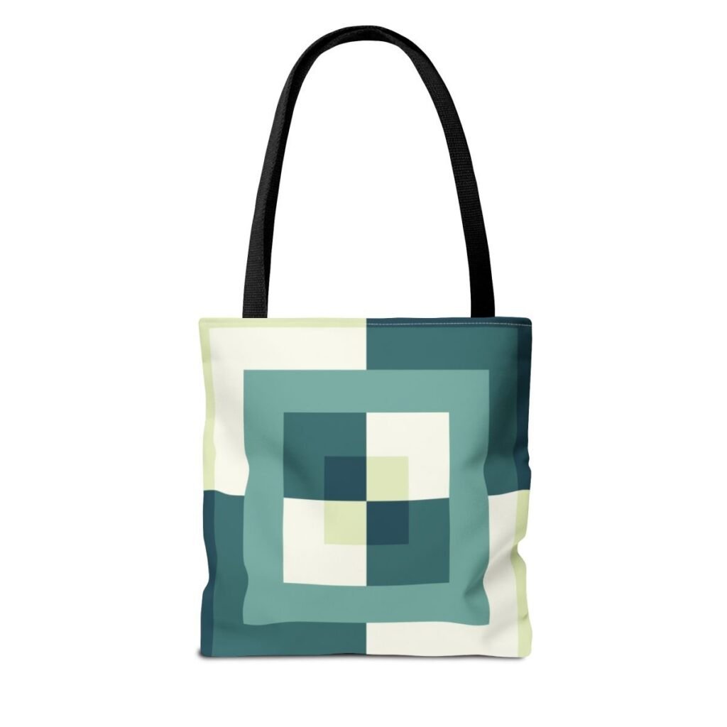 Deep Lake Labyrinth Tote Bag