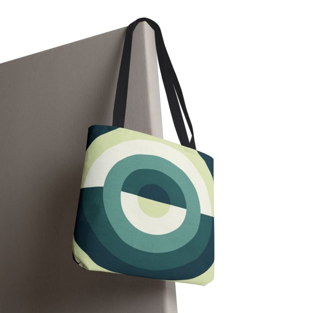 Deep Lake Orbit Tote Bag
