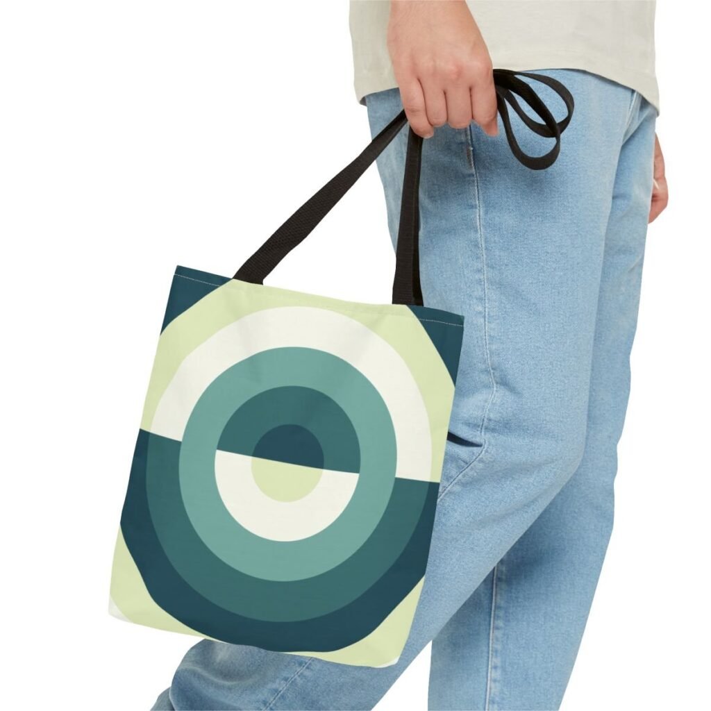 Deep Lake Orbit Tote Bag