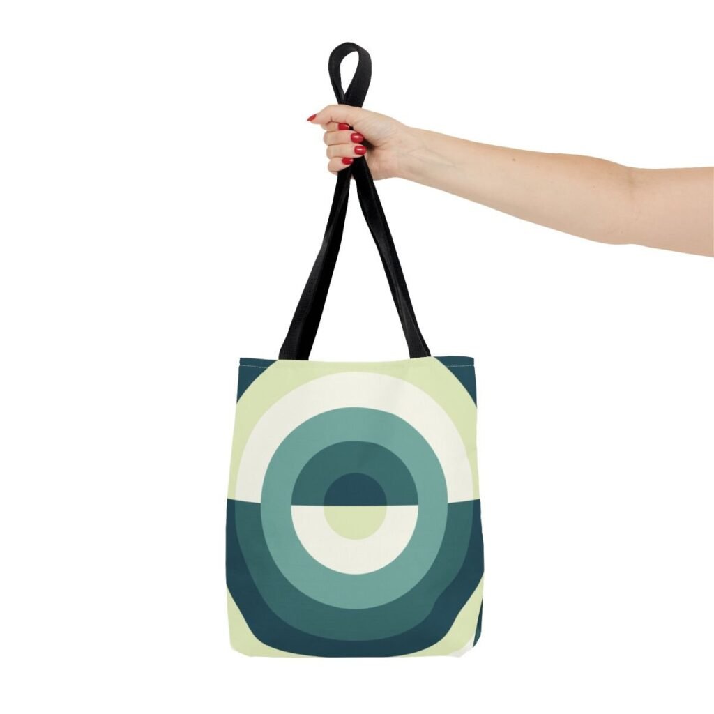 Deep Lake Orbit Tote Bag
