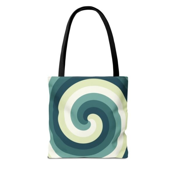 Deep Lake Spiral Tote Bag - Image 2