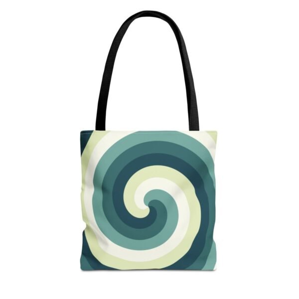 Deep Lake Spiral Tote Bag