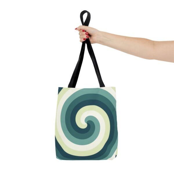 Deep Lake Spiral Tote Bag - Image 4