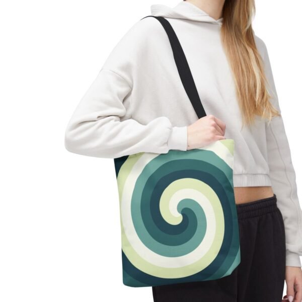 Deep Lake Spiral Tote Bag - Image 7