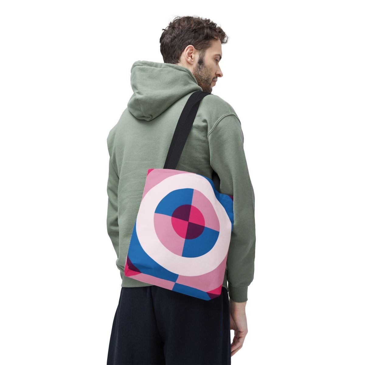 Deep Wine QS Tote Bag - Image 6