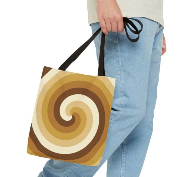 Desert Dune Spiral Tote Bag - Image 3