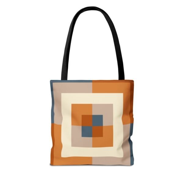 Dusty Clay Labyrinth Tote Bag - Image 2