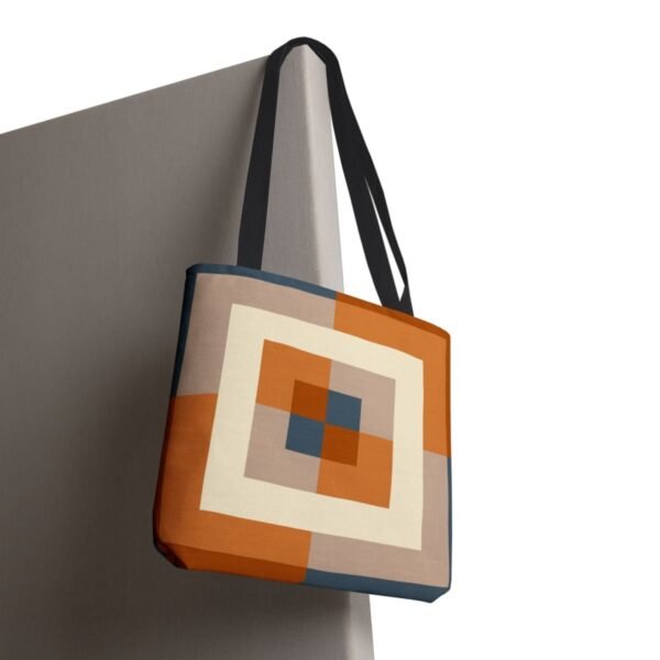 Dusty Clay Labyrinth Tote Bag - Image 8