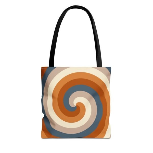 Dusty Clay Spiral Tote Bag