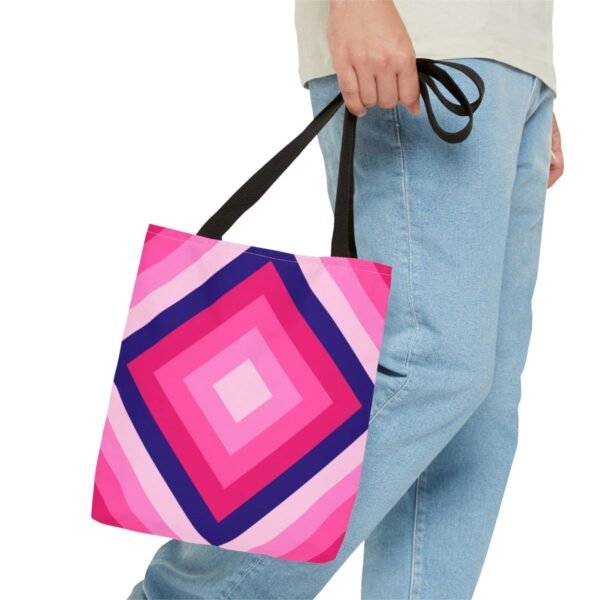 Electric Berries Diamond Tote Bag - Image 3