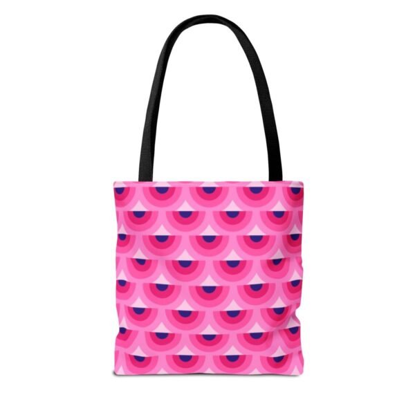 Electric Berries Peacock Tote Bag - Image 2