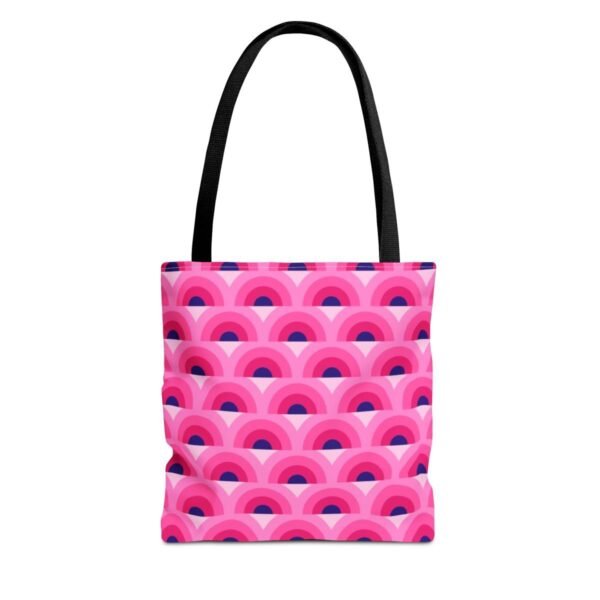 Electric Berries Peacock Tote Bag