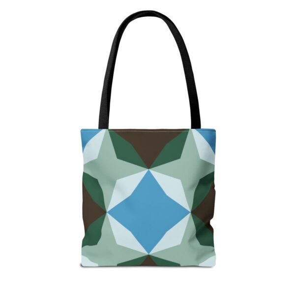 Evergreen Pine Diamond Motif Tote Bag - Image 2