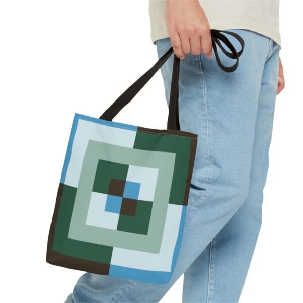 Evergreen Pine Labyrinth Tote Bag - Image 3