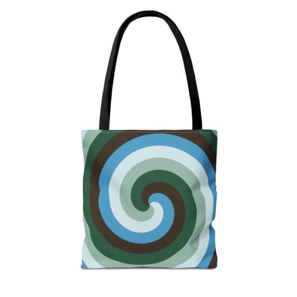 Evergreen Pine Spiral Tote Bag - Image 2