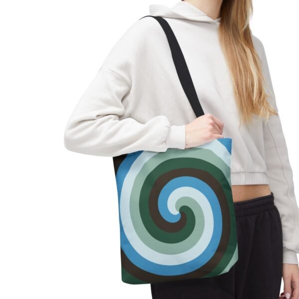 Evergreen Pine Spiral Tote Bag - Image 7