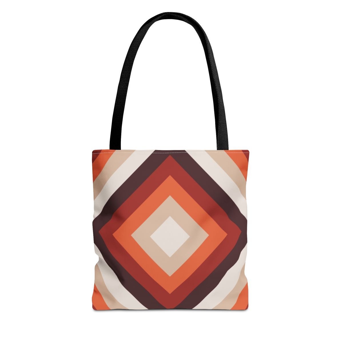 Flame Dance Diamond Tote Bag - Image 1