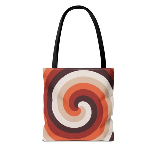 Flame Dance Spiral Tote Bag - Image 2