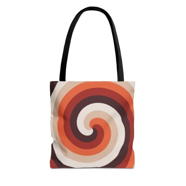 Flame Dance Spiral Tote Bag