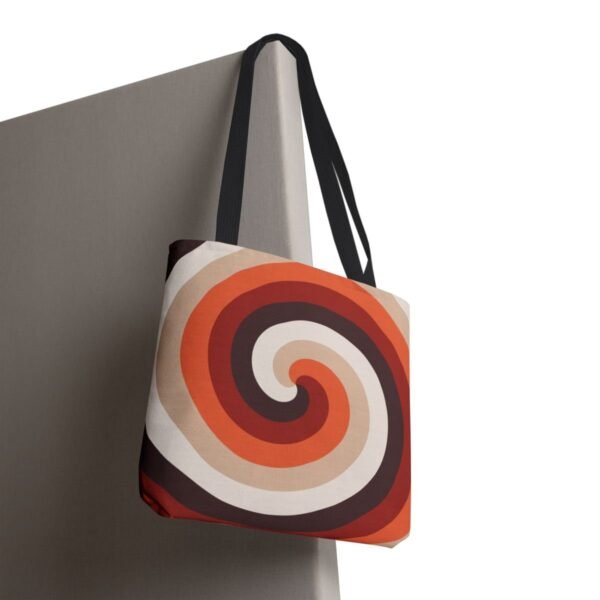 Flame Dance Spiral Tote Bag - Image 8