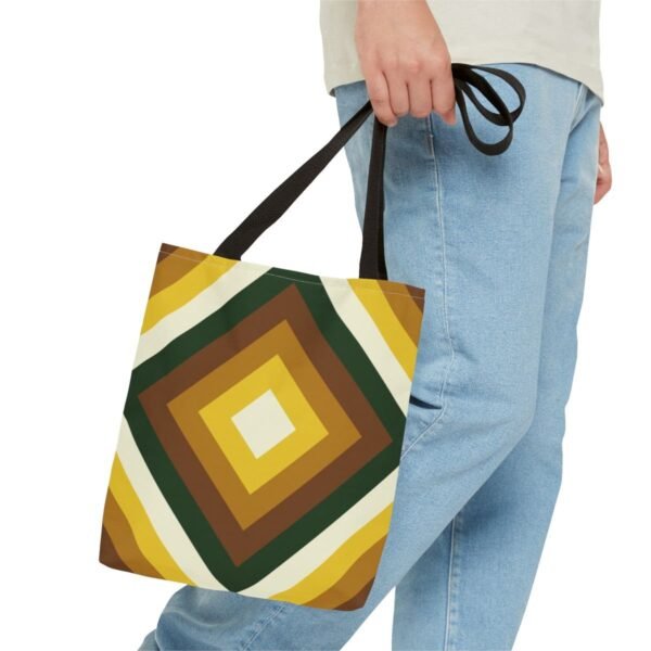 Forest Bark Diamond Tote Bag - Image 3