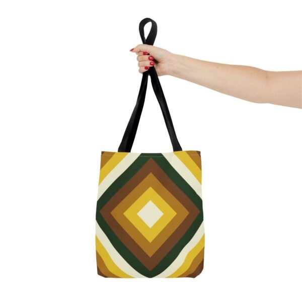 Forest Bark Diamond Tote Bag - Image 4