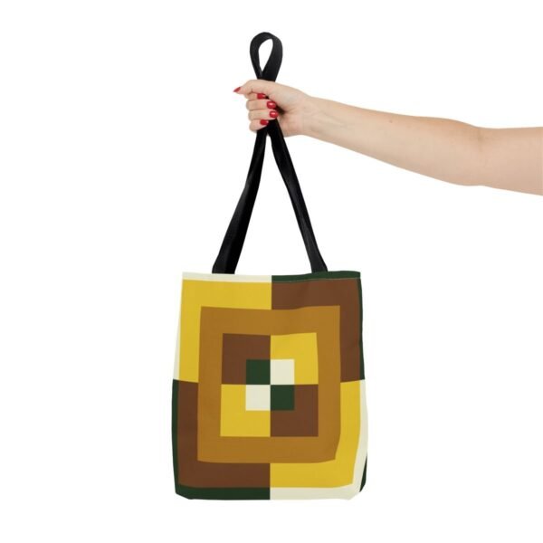 Forest Bark Labyrinth Tote Bag - Image 4