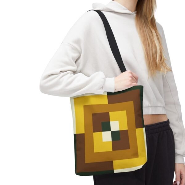 Forest Bark Labyrinth Tote Bag - Image 7