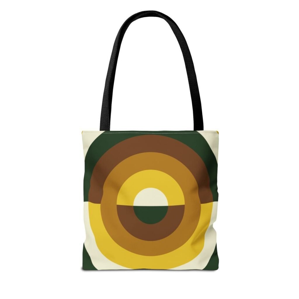 Forest Bark Orbit Tote Bag