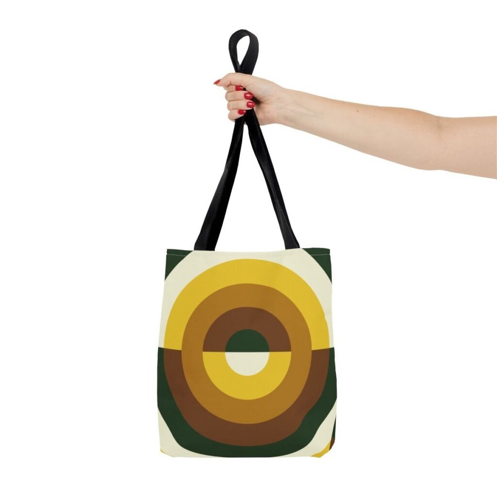 Forest Bark Orbit Tote Bag