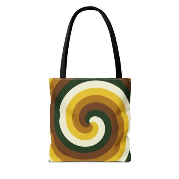 Forest Bark Spiral Tote Bag - Image 2