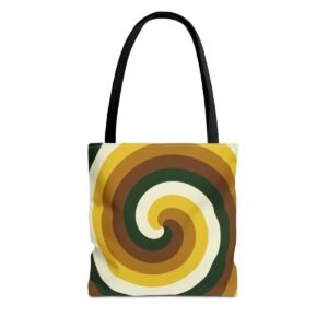 Forest Bark Spiral Tote Bag