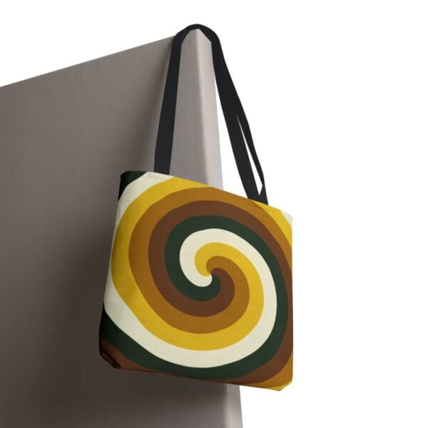 Forest Bark Spiral Tote Bag - Image 8
