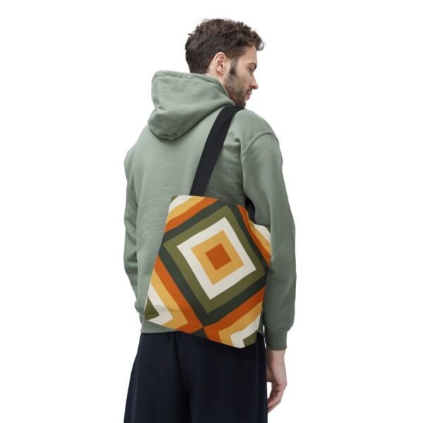 Forest Shadow Diamond Tote Bag - Image 6