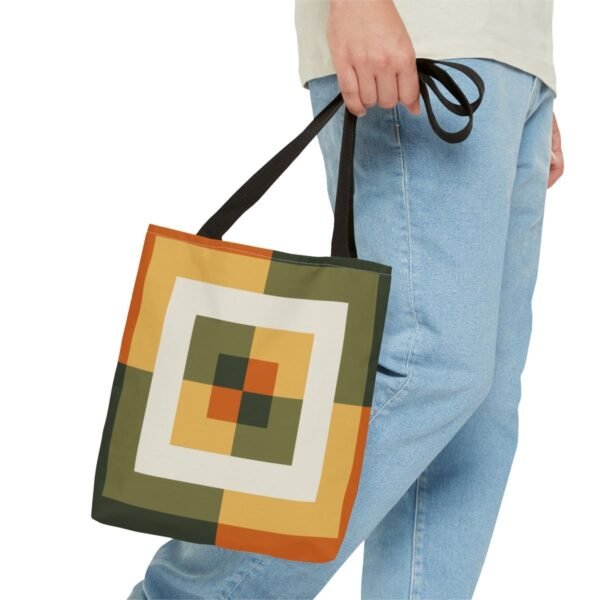 Forest Shadow Labyrinth Tote Bag - Image 3