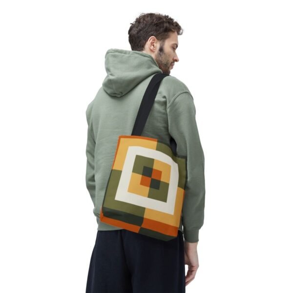 Forest Shadow Labyrinth Tote Bag - Image 6